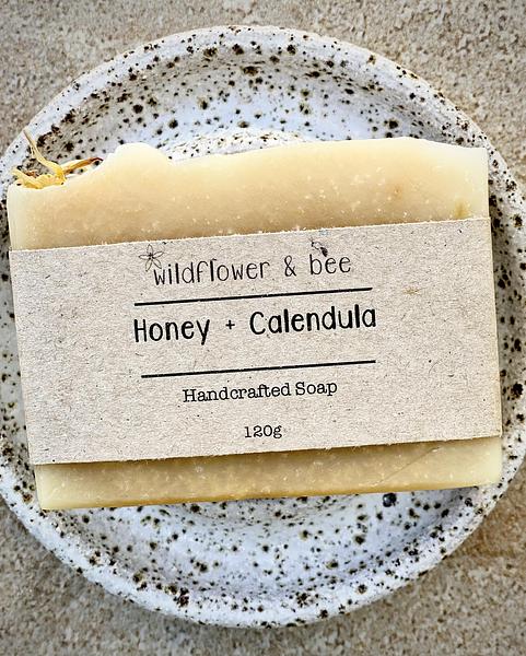 Honey + Calendula Soap