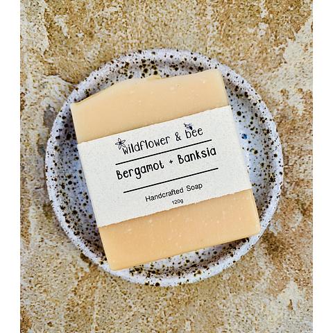 Bergamot + Banksia Soap